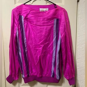 Vintage Oleg Cassini silk blouse